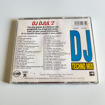 CD - DJ Djul'z - DJ Techno Mix - 1994