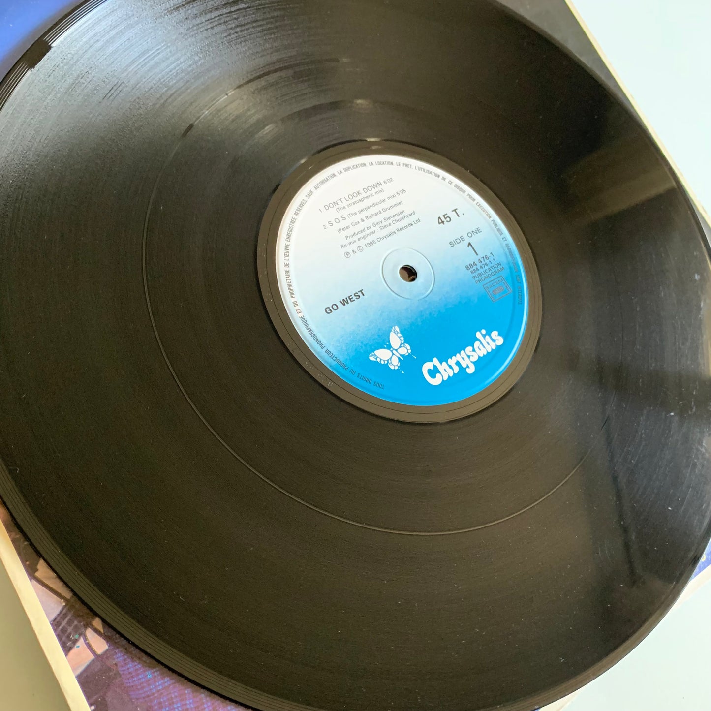 Go West - Don't Look Down (The Stratospheric Mix) - Single 1985