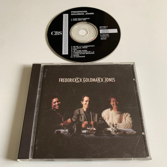 CD - Jean Jacques Goldman - Fredericks Goldman Jones - 1990 Occasion