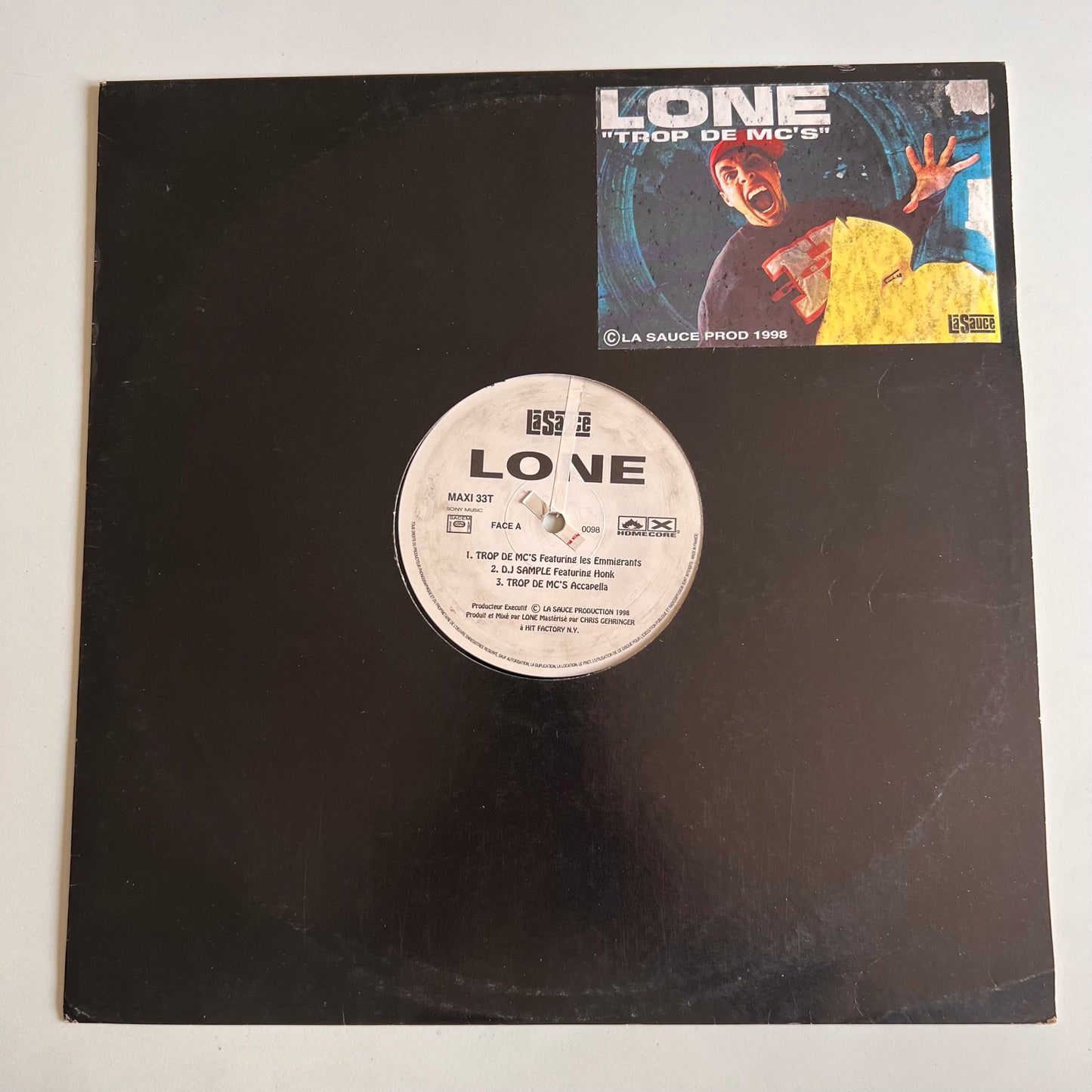 Lone - Trop De Mc'S / D.J Sample / Quand Vient La Nuit - Single 1998