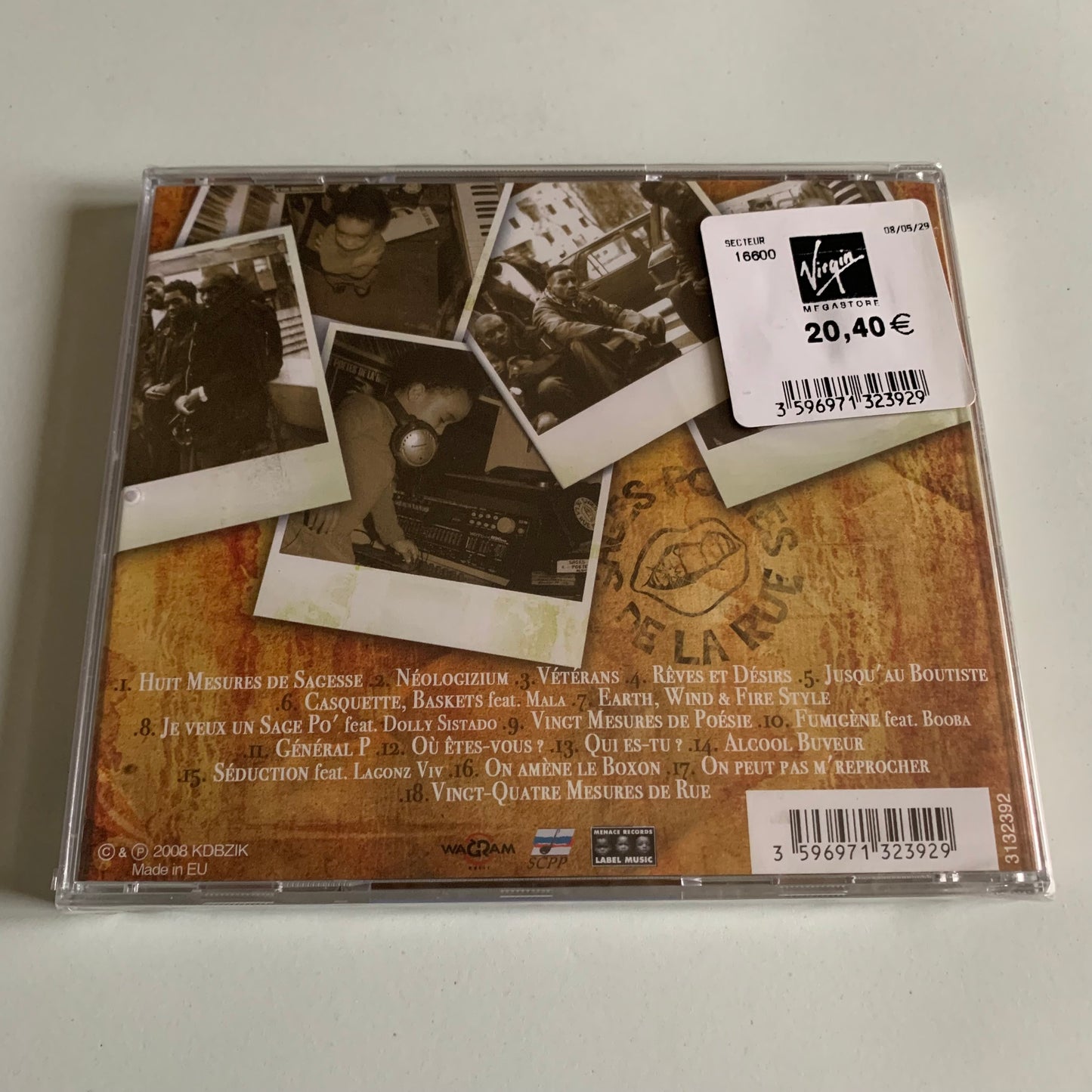 CD - Les Sages Poetes De La Rue - Trésors Enfouis Volume 2 - 2008 Neuf
