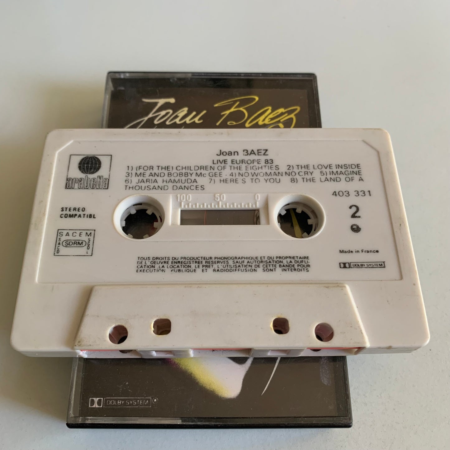 Joan Baez - Live / Europe 83 Children Of The Eighties - 1983 Occasion