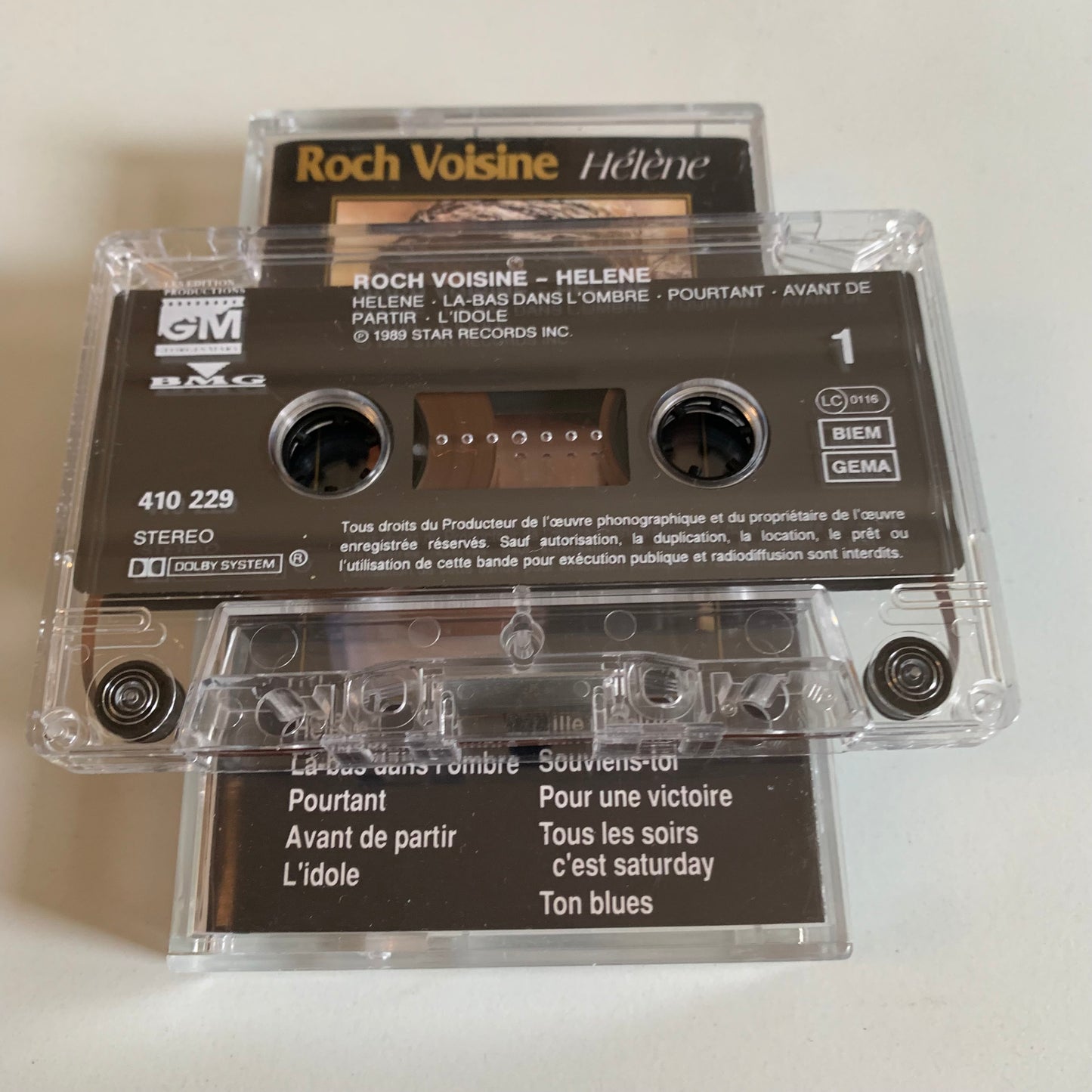 Roch Voisine - Hélène - 1989 Occasion