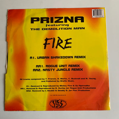 Prizna - The Demolition Man - Fire - Single 1995