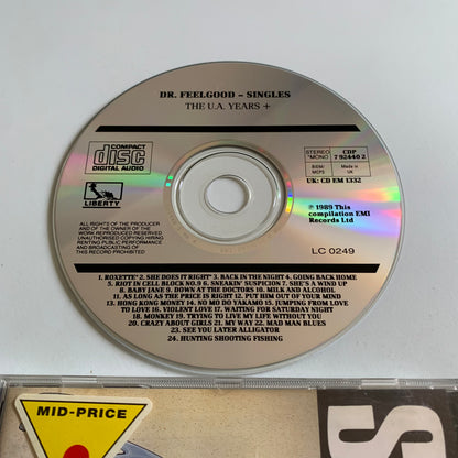 CD - Dr. Feelgood - Singles (The U.A. Years+) - 1989 Occasion