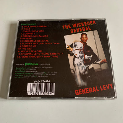 CD - General Levy - The Wickeder General - 1992