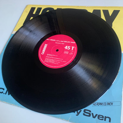 M.C. Miker ''G'' & Deejay Sven - Holiday Rap - Maxi 45t. 1986 Occasion