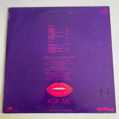 Carol Jiani - Ask Me - LP 1982 Occasion