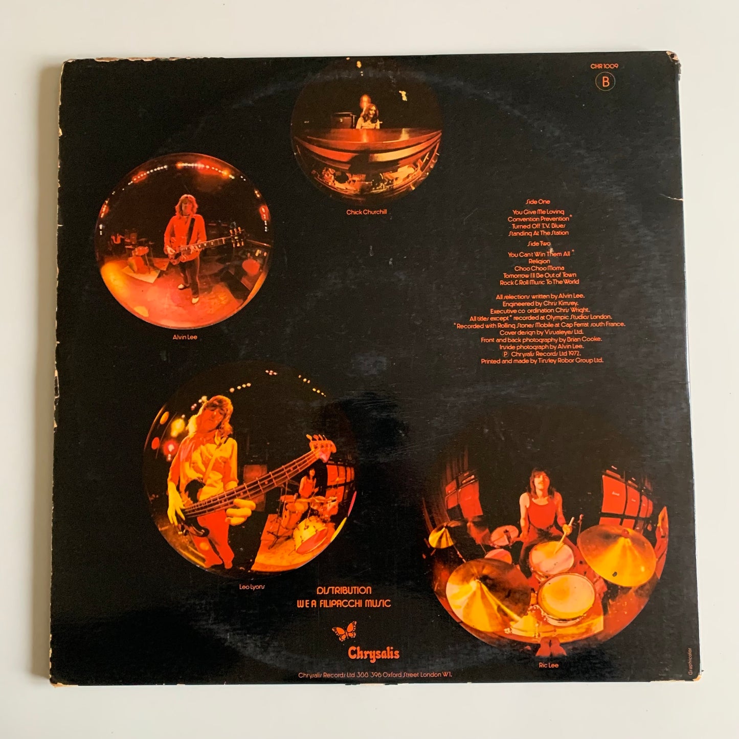 Ten Years After - Rock & Roll Music To The World - LP 1972
