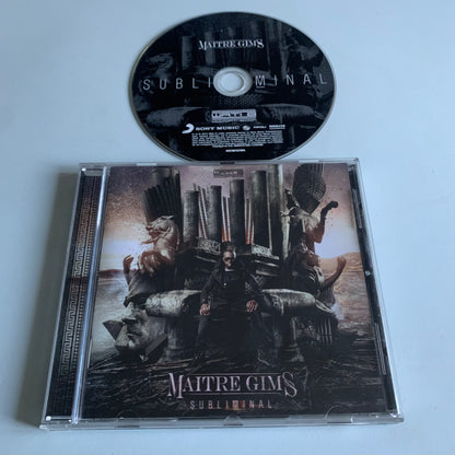CD - Maitre Gims - Subliminal - 2013