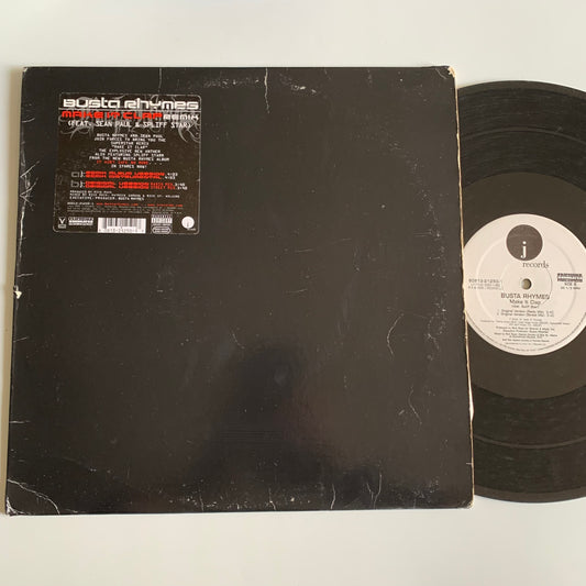 Busta Rhymes - Sean Paul - Spliff Star - Make It Clap (Remix) - 12” 2002 Occasion