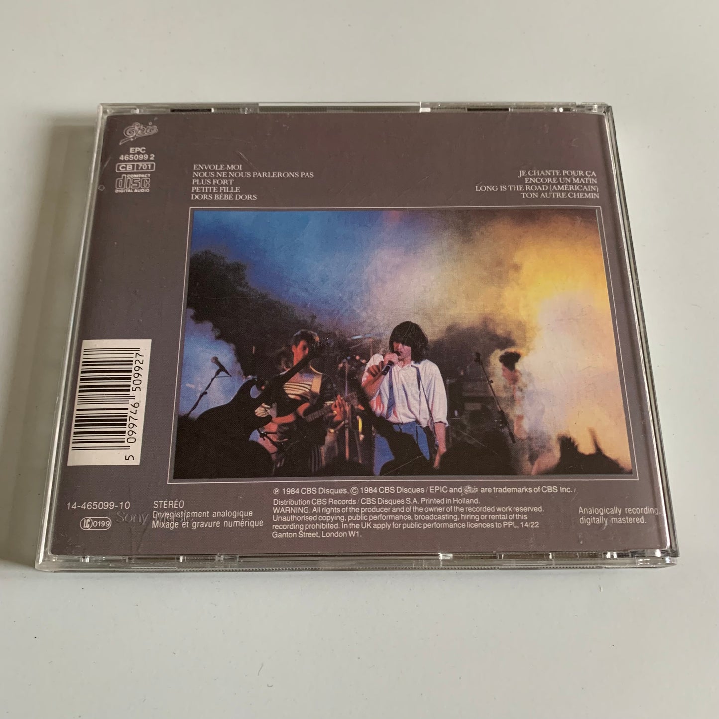 CD - Jean-Jacques Goldman - Positif - 1989 Occasion