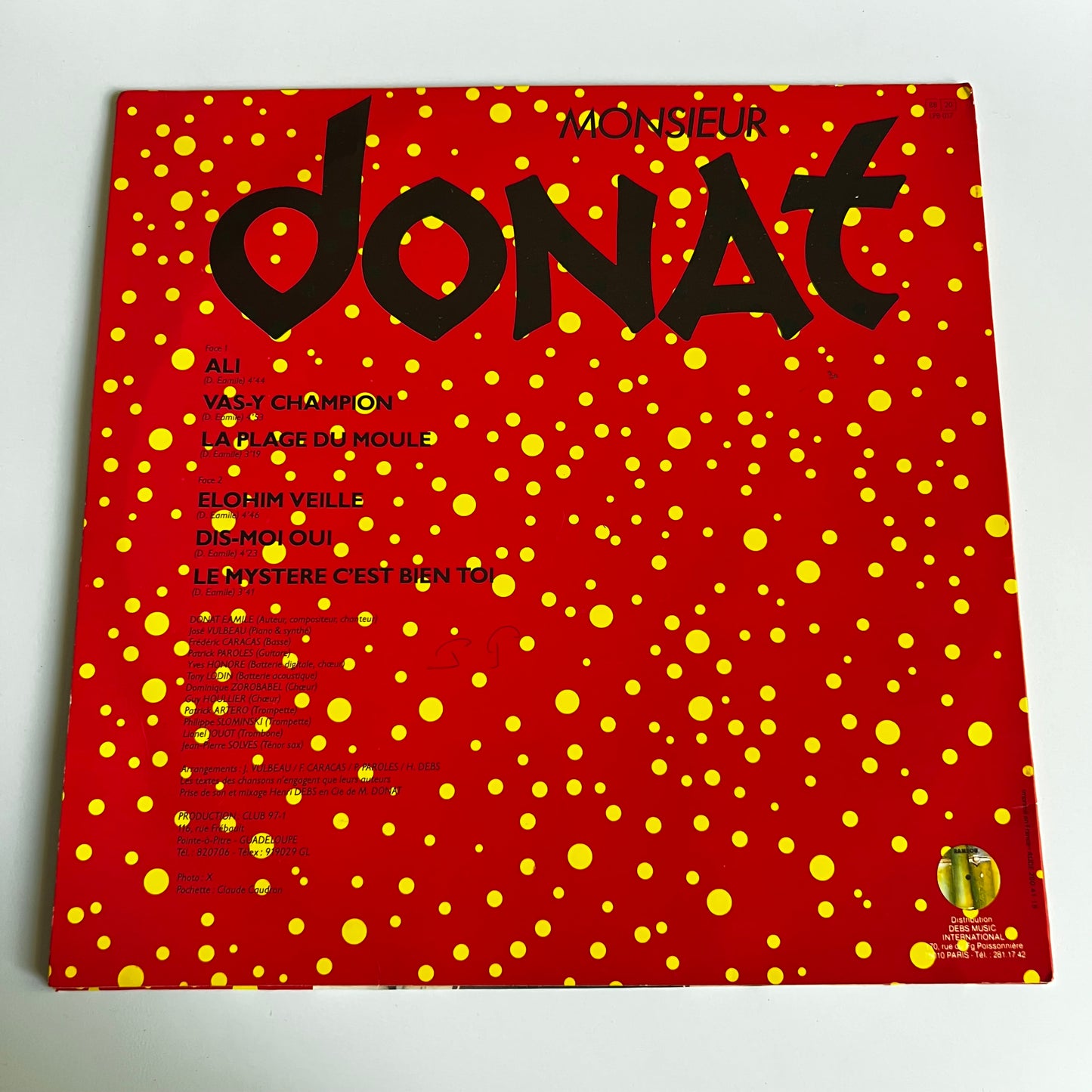 Mr Donat - Monsieur Donat - LP 1985
