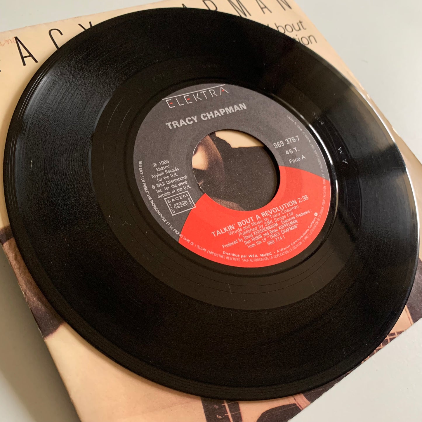 Tracy Chapman - Talkin' Bout A Revolution - Single 1988 Occasion