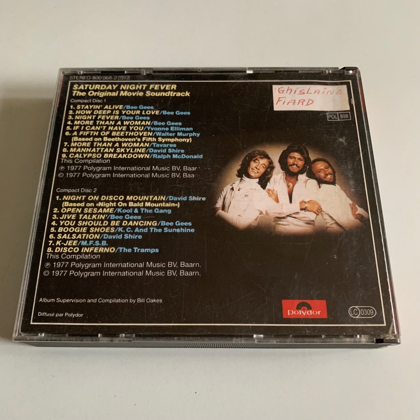 CD - Compilation - Saturday Night Fever (The Original Movie Sound Track) - Occasion