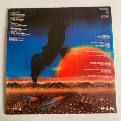 Johnny Hallyday - Quelque Part Un Aigle - LP 1982 Occasion
