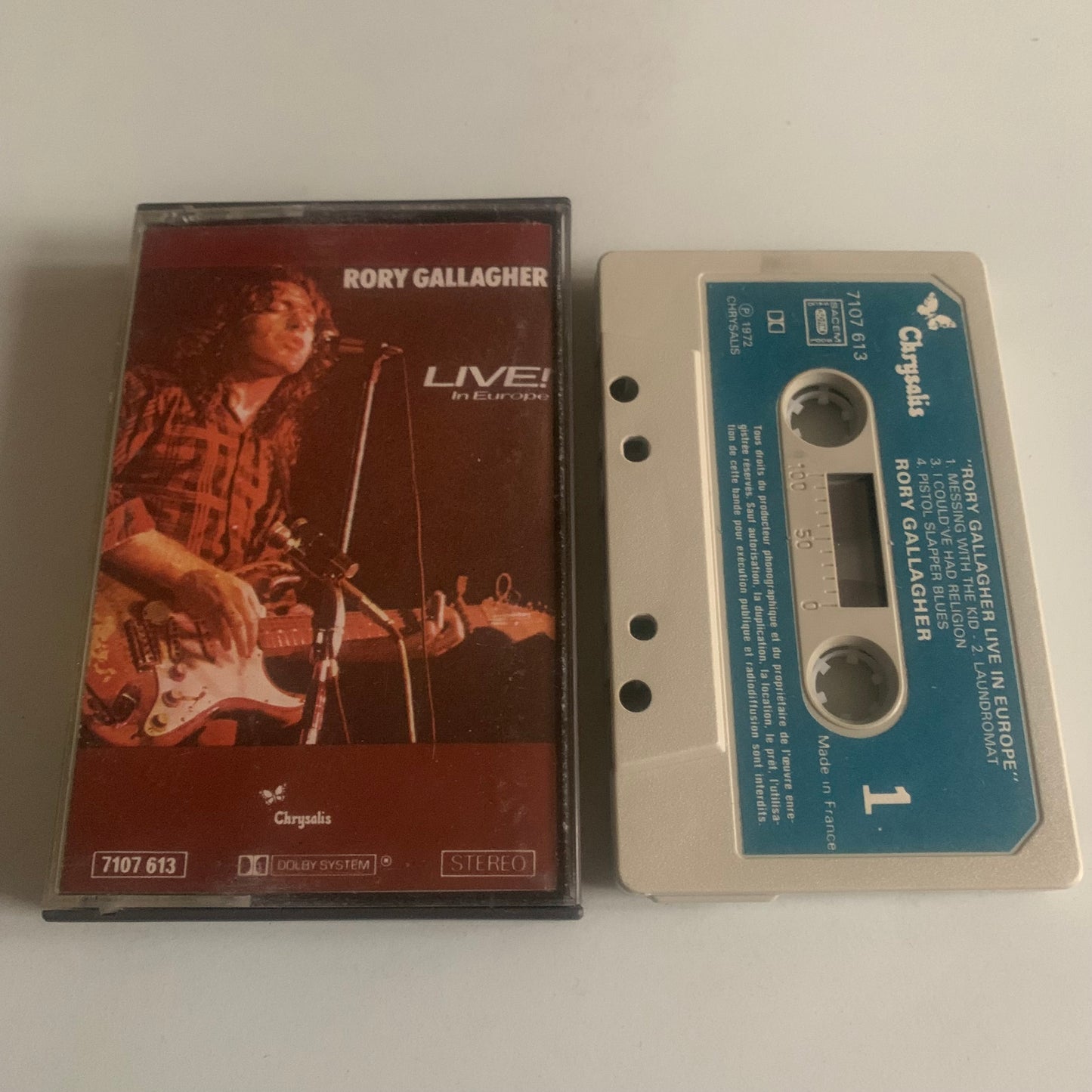 Rory Gallagher - Live! In Europe - 1980 Occasion