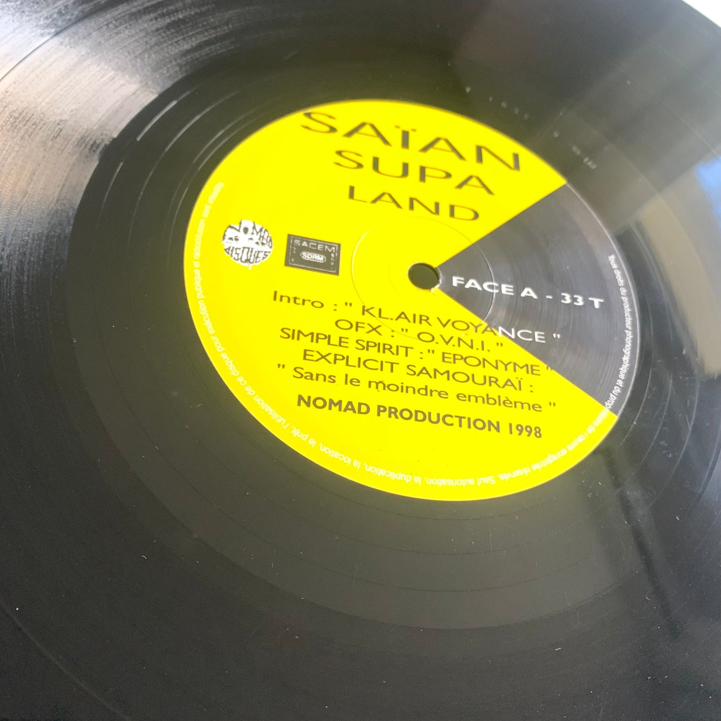 Saïan Supa Crew - Saïan Supa Land - Single 1998