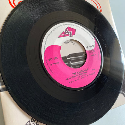 Jim Larriaga - La Vie Est Un Western - Single 1970