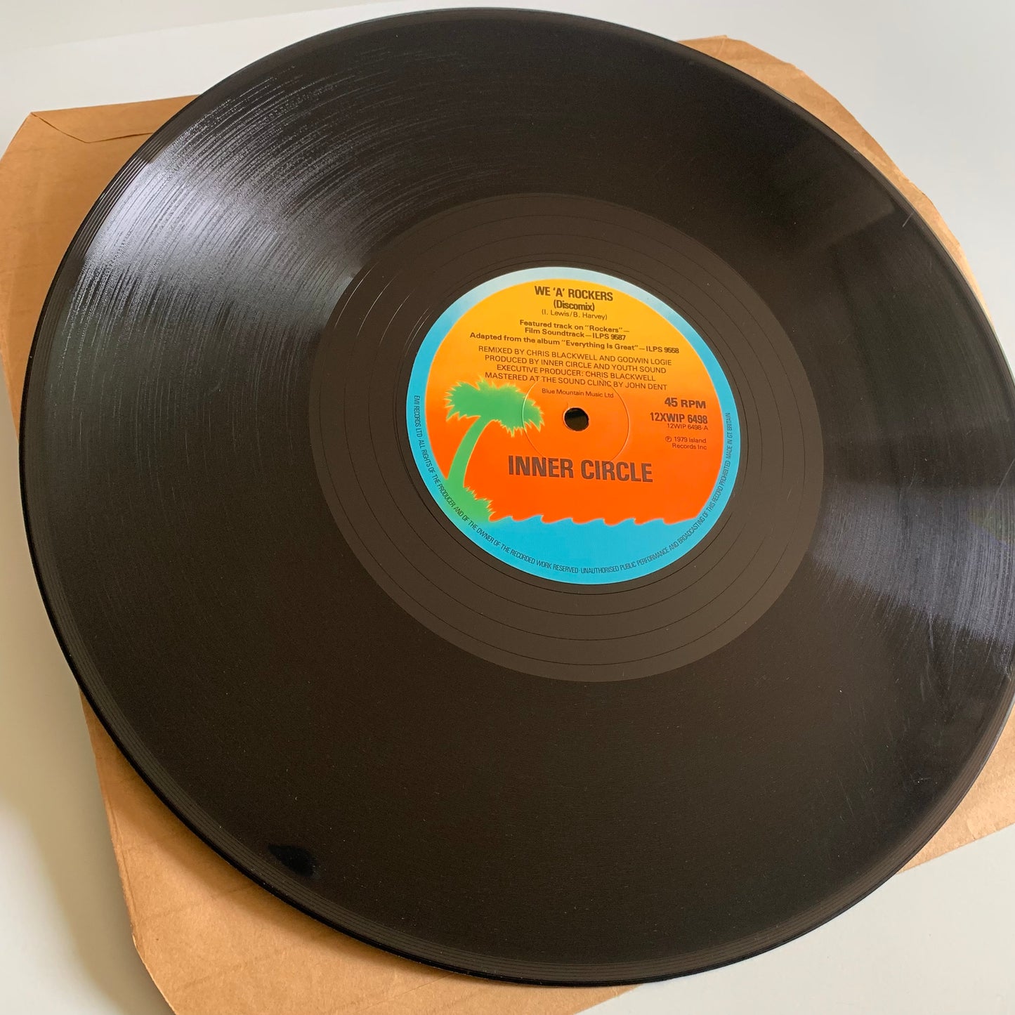 Inner Circle - We 'A' Rockers - 12’ 45RPM 1979 Occasion