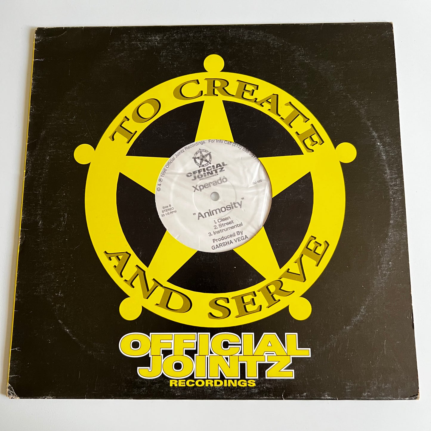 Xperadó - Watch Ya Step / Animosity - Single 1998