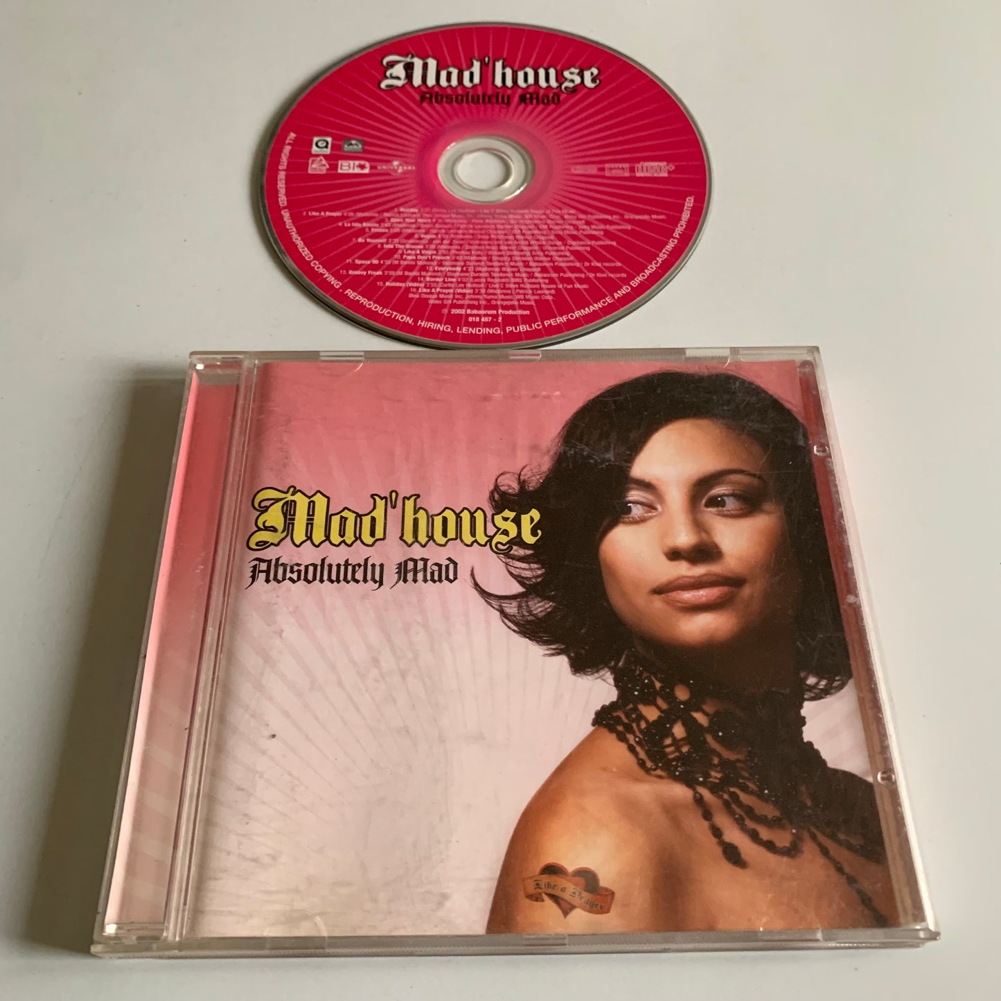CD - Mad'house - Absolutely Mad - 2002 Occasion