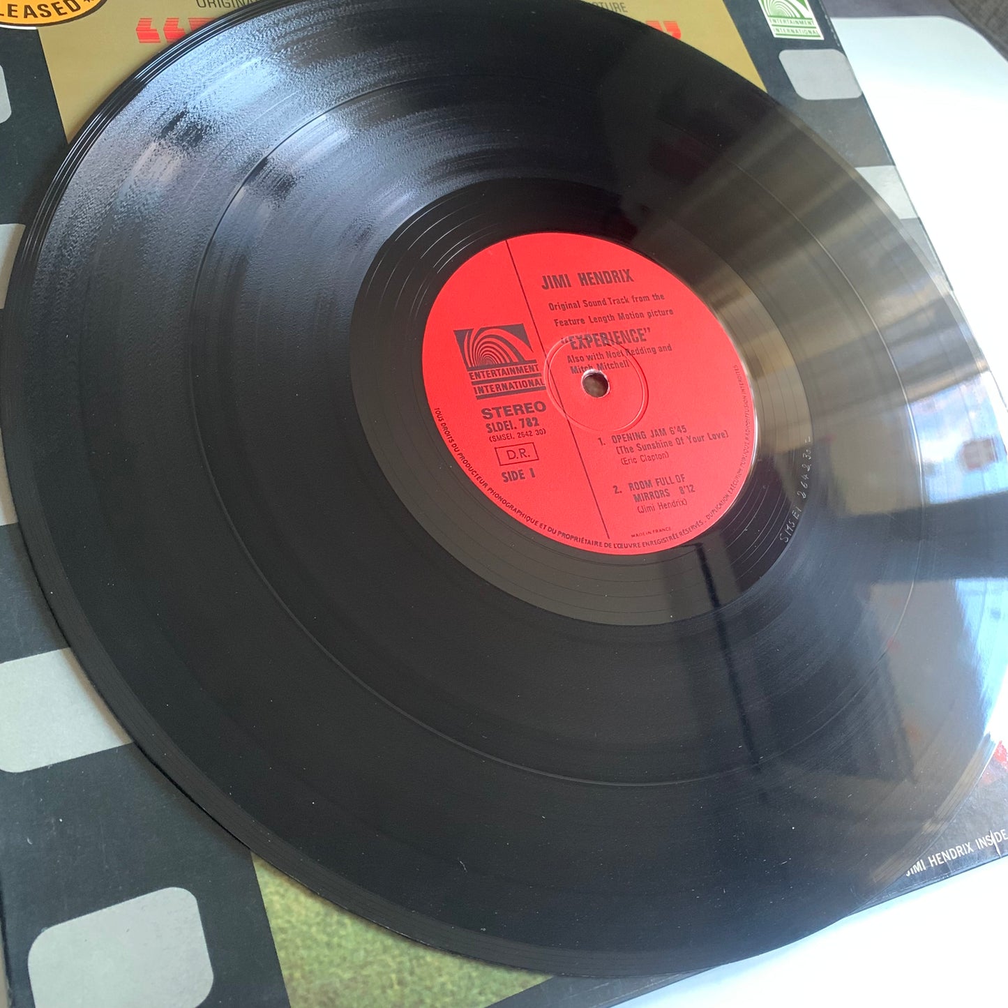 Jimi Hendrix - Original Soundtrack Of The Motion Picture "Experience" - LP 1971