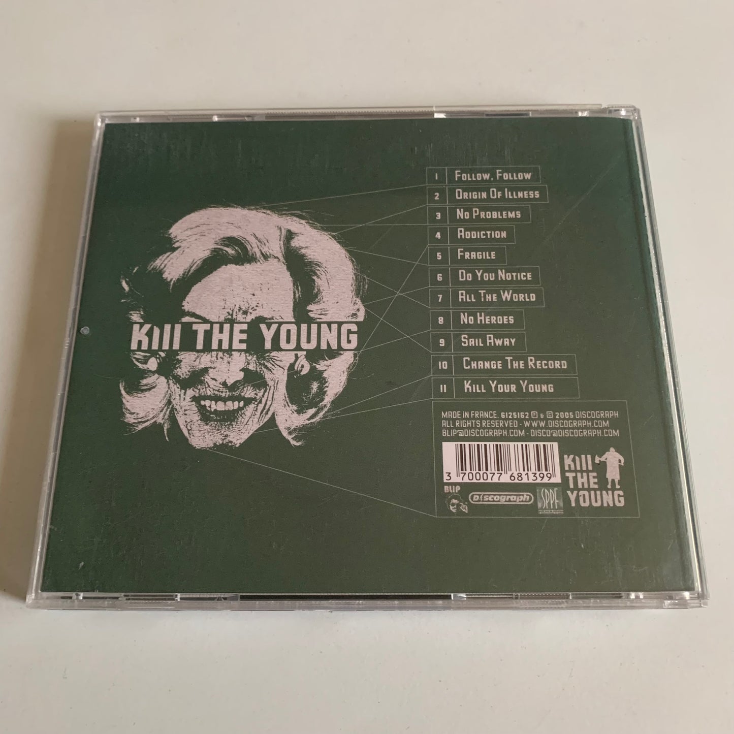 CD - Kill The Young - Kill The Young - 2005 Occasion