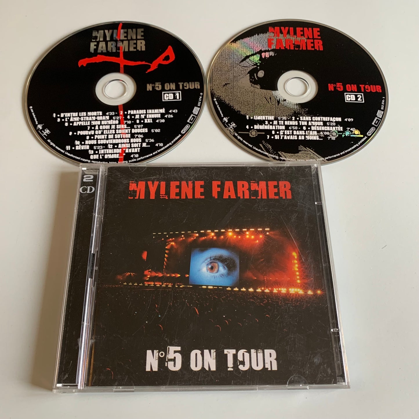 CD - Mylene Farmer - N°5 On Tour - 2009 Occasion