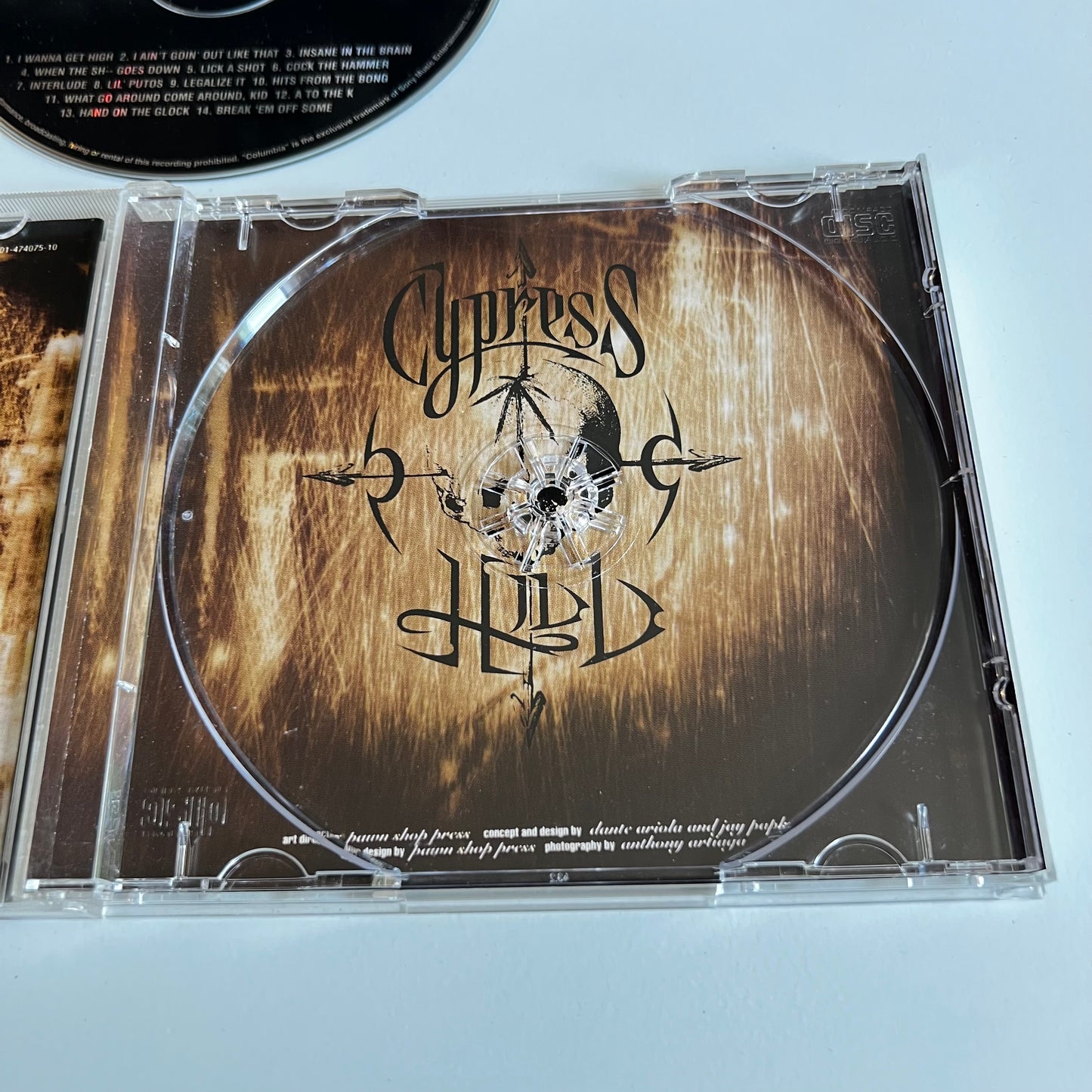 CD - Cypress Hill - Black Sunday - 1994