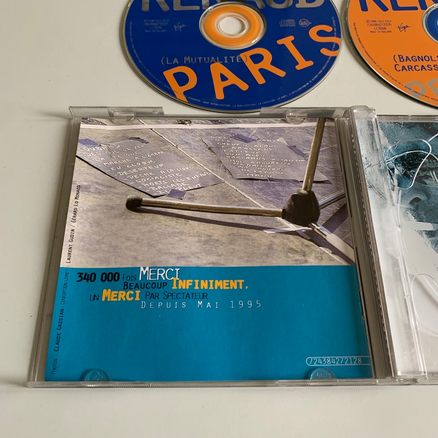 CD - Renaud - Paris - Provinces Aller / Retour - 1996 Occasion