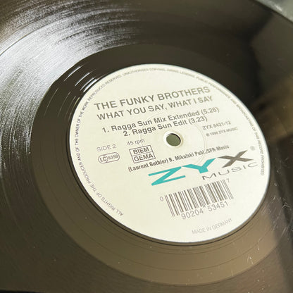 The Funky Brothers - What You Say, What I Say - Single 1996