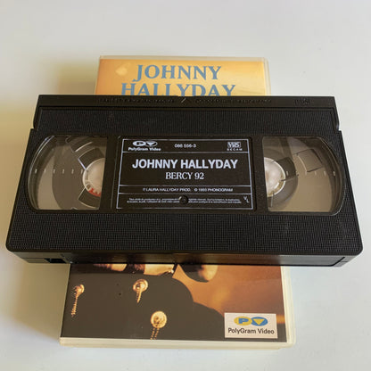 Johnny Hallyday - Bercy 92 - VHS 1993 Occasion