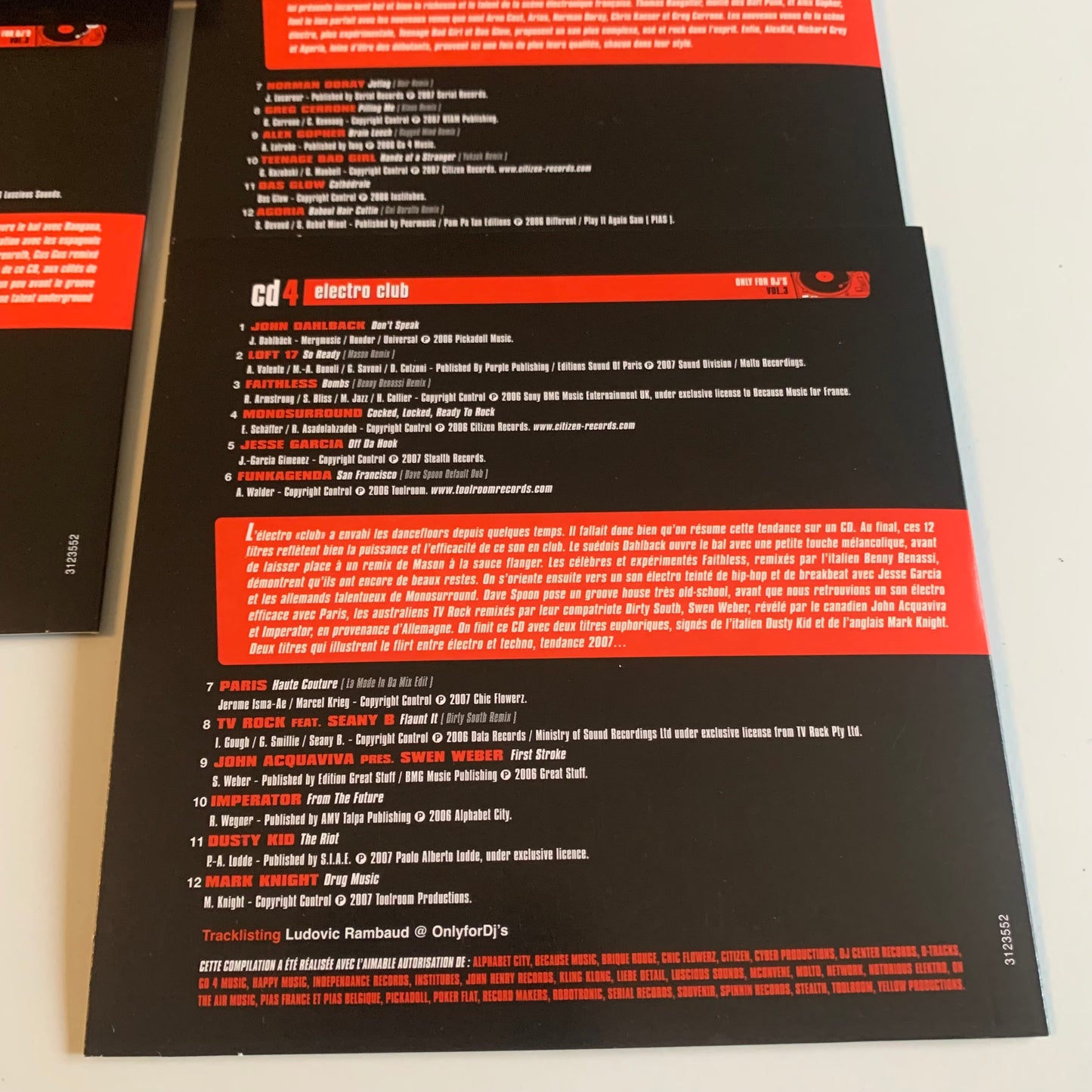 Compilation - Only For DJ's Vol. 3 - 2007 Occasion