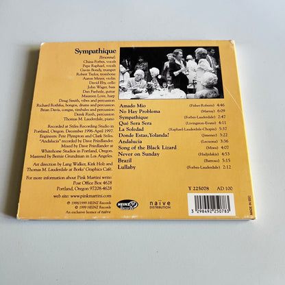CD - Pink Martini - Sympathique - 1999