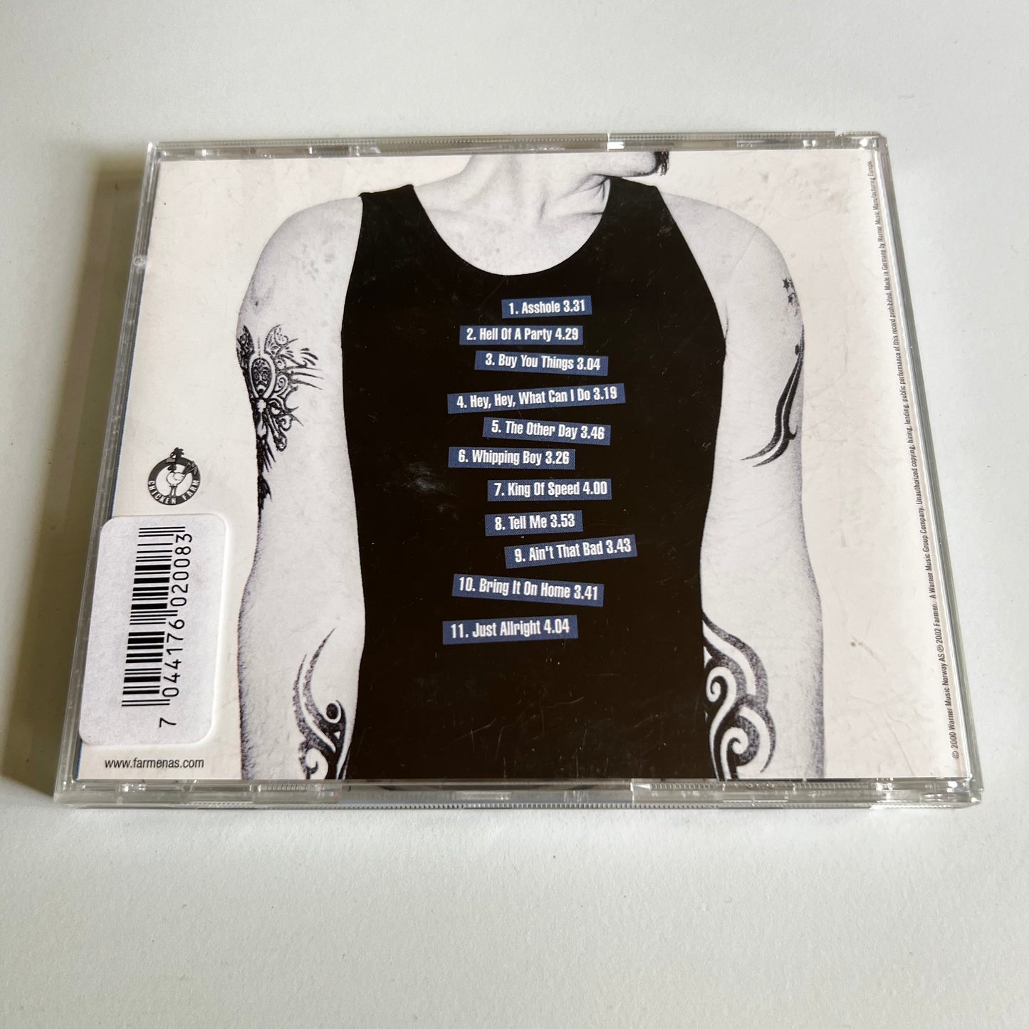 CD - Bjørn Berge - Bag Of Nails - 2000
