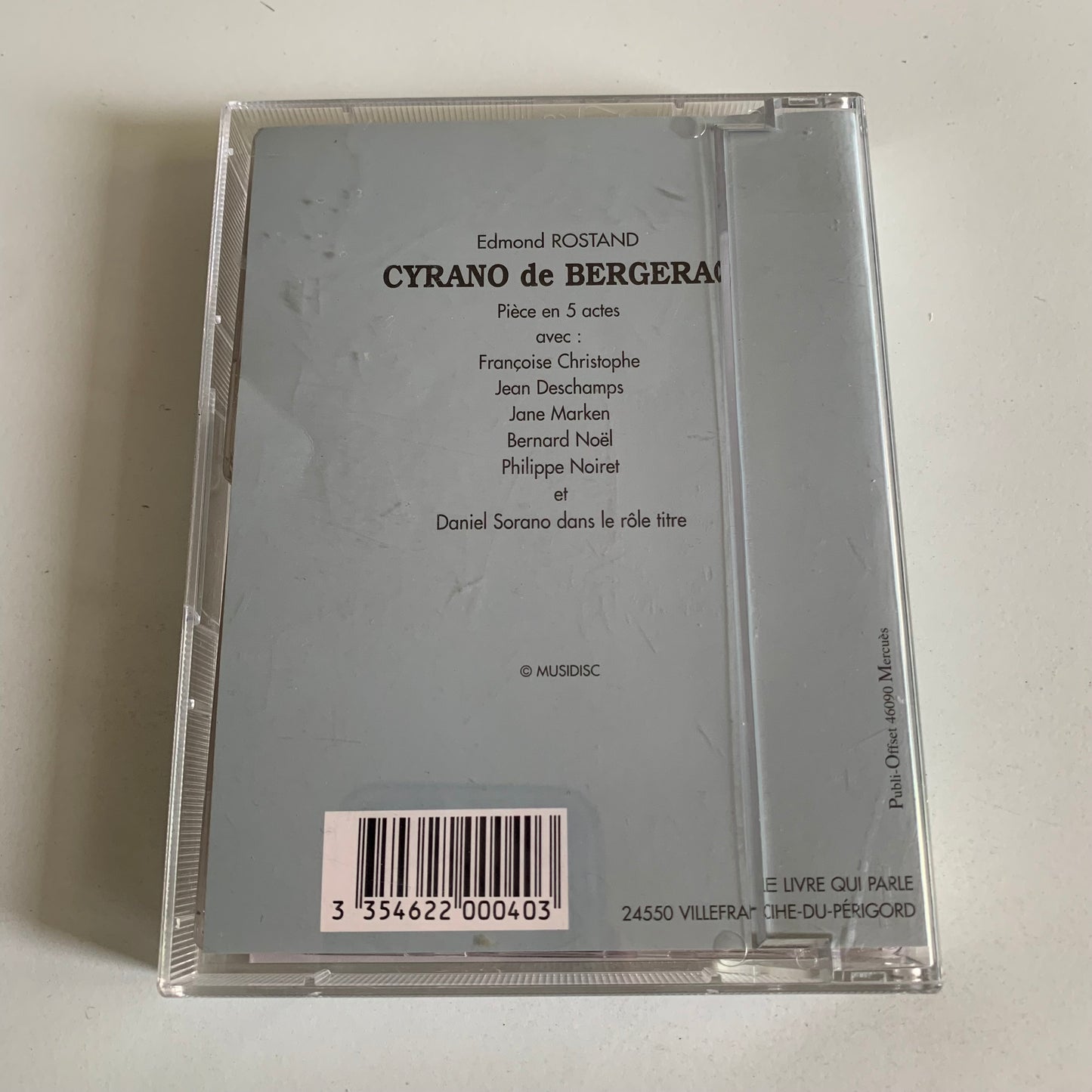 Cyrano de Bergerac - Pièce en 5 actes de Edmond Rostand - Occasion