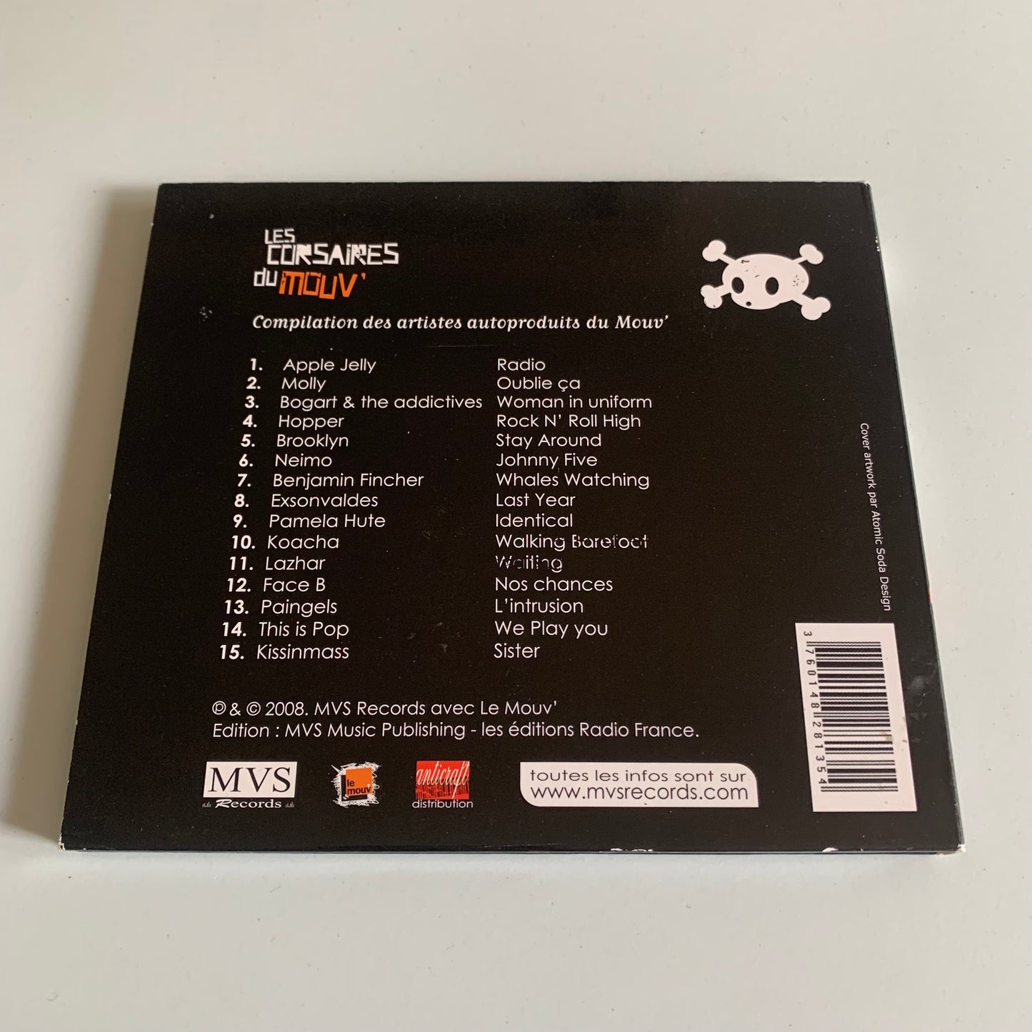 CD - Variétés Compilation - Les Corsaires Du Mouv’ - 2008 Occasion
