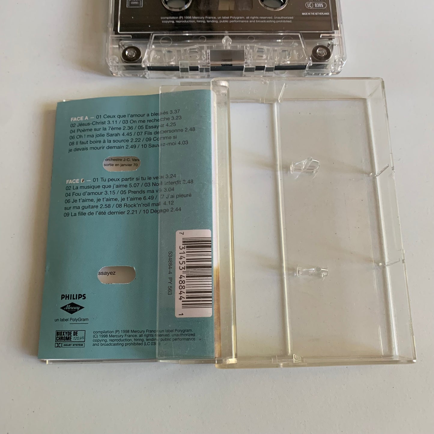 Johnny Hallyday - Anthologie 1970-75 - 1998 Occasion