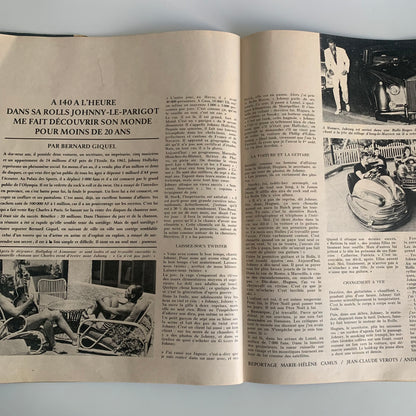 Johnny Hallyday - Paris Match - Numéro 693 / 21 juillet 1962