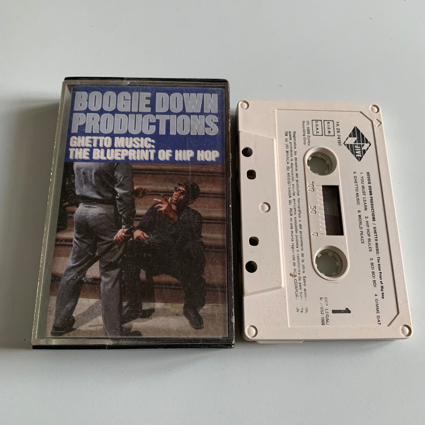 Boogie Down Productions - Ghetto Music: The Blueprint Of Hip Hop - 1989