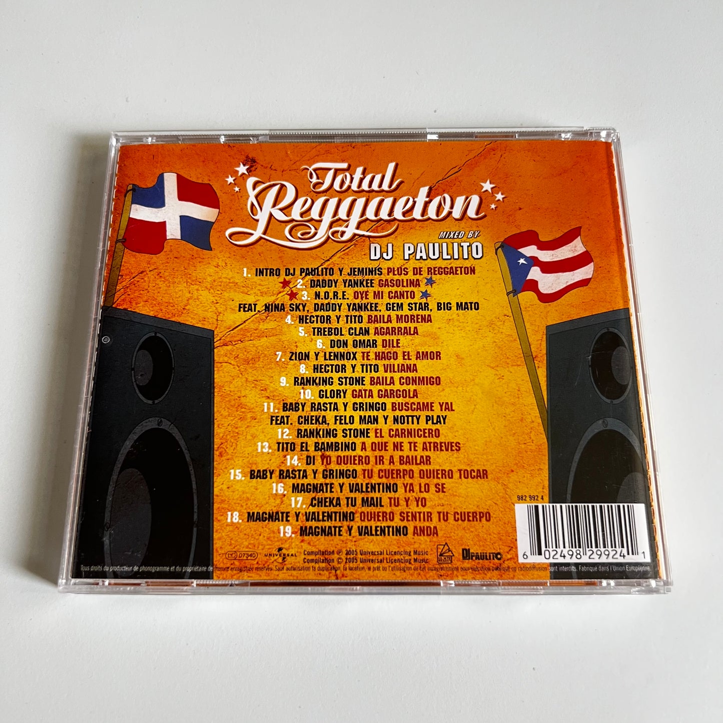 CD - Compilation - Total Reggaeton - 2005