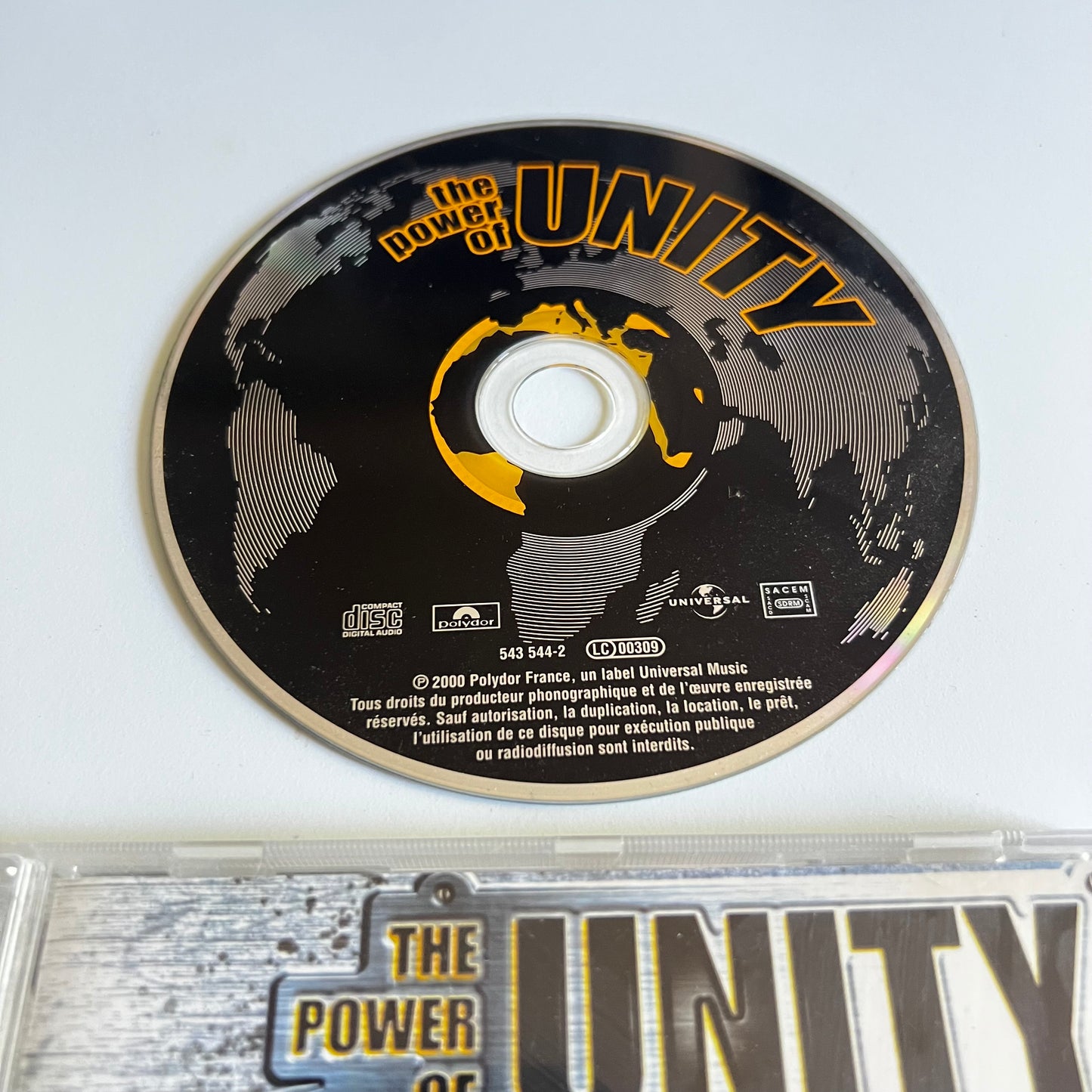 CD - Compilation - The Power Of Unity - 2000