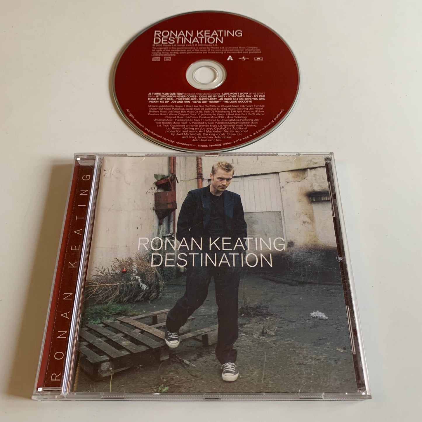 CD - Ronan Keating - Destination - 2002 Occasion