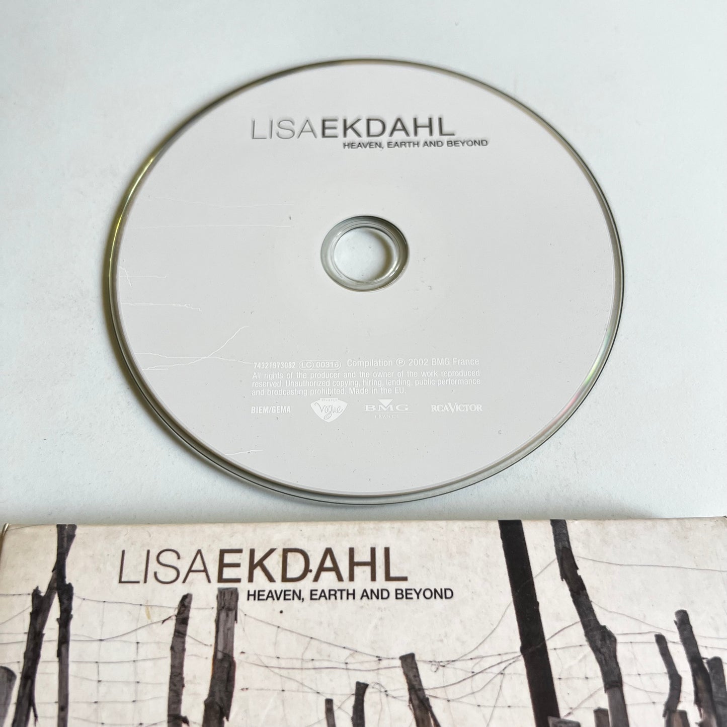 CD - Lisa Ekdahl - Heaven, Earth And Beyond - 2002