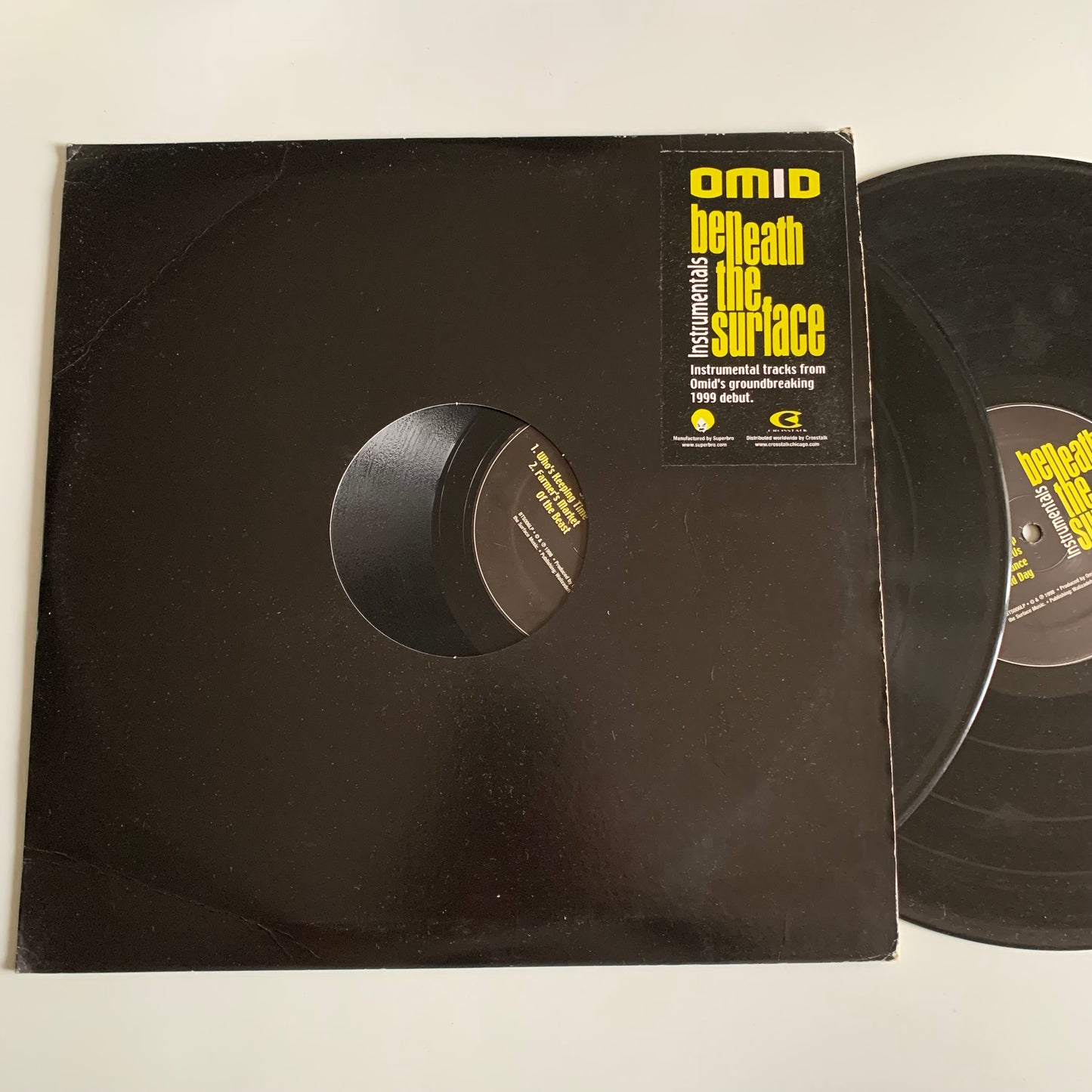 Omid - Beneath The Surface (Instrumentals) - Double LP 2004 Occasion