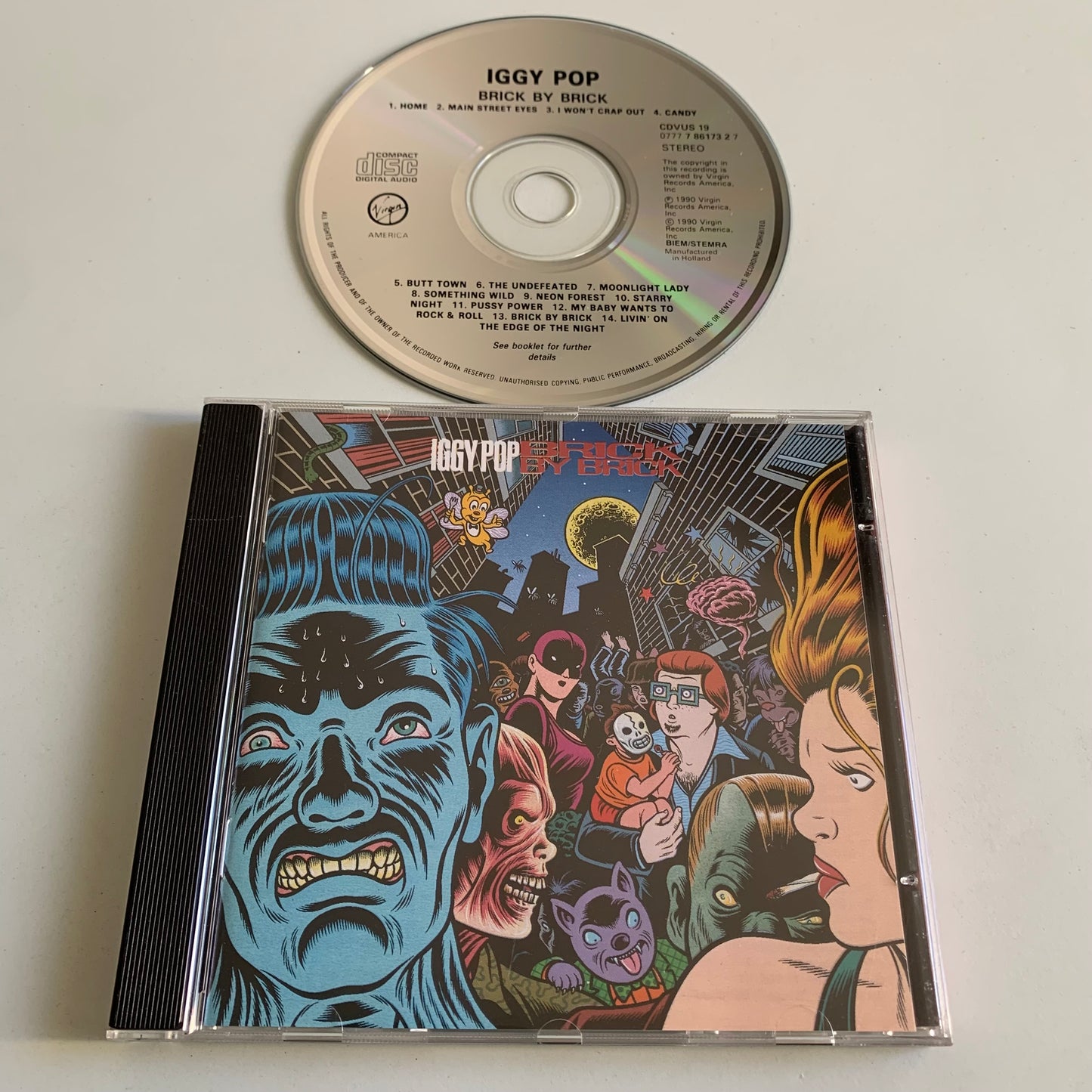 Iggy Pop - Brick By Brick - 1990 Occasion