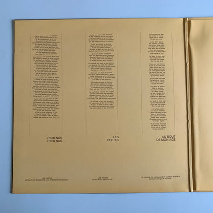 Jean Ferrat - Ferrat Chante Aragon - LP 1974