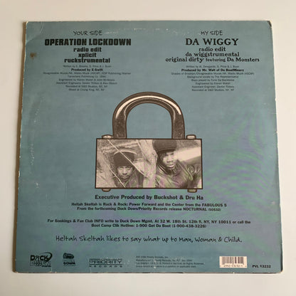 Heltah Skeltah - Operation Lockdown / Da Wiggy - Single 1996