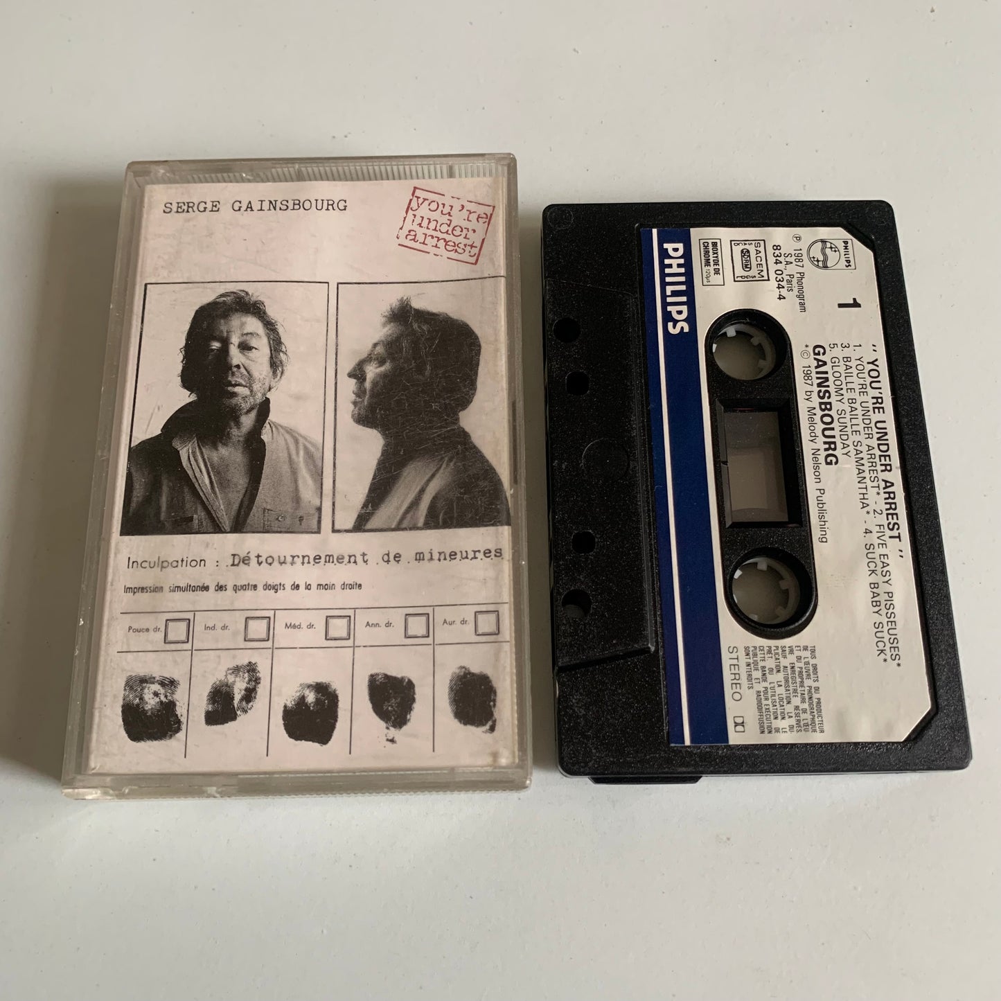 Serge Gainsbourg - You're Under Arrest - 1987 Occasion